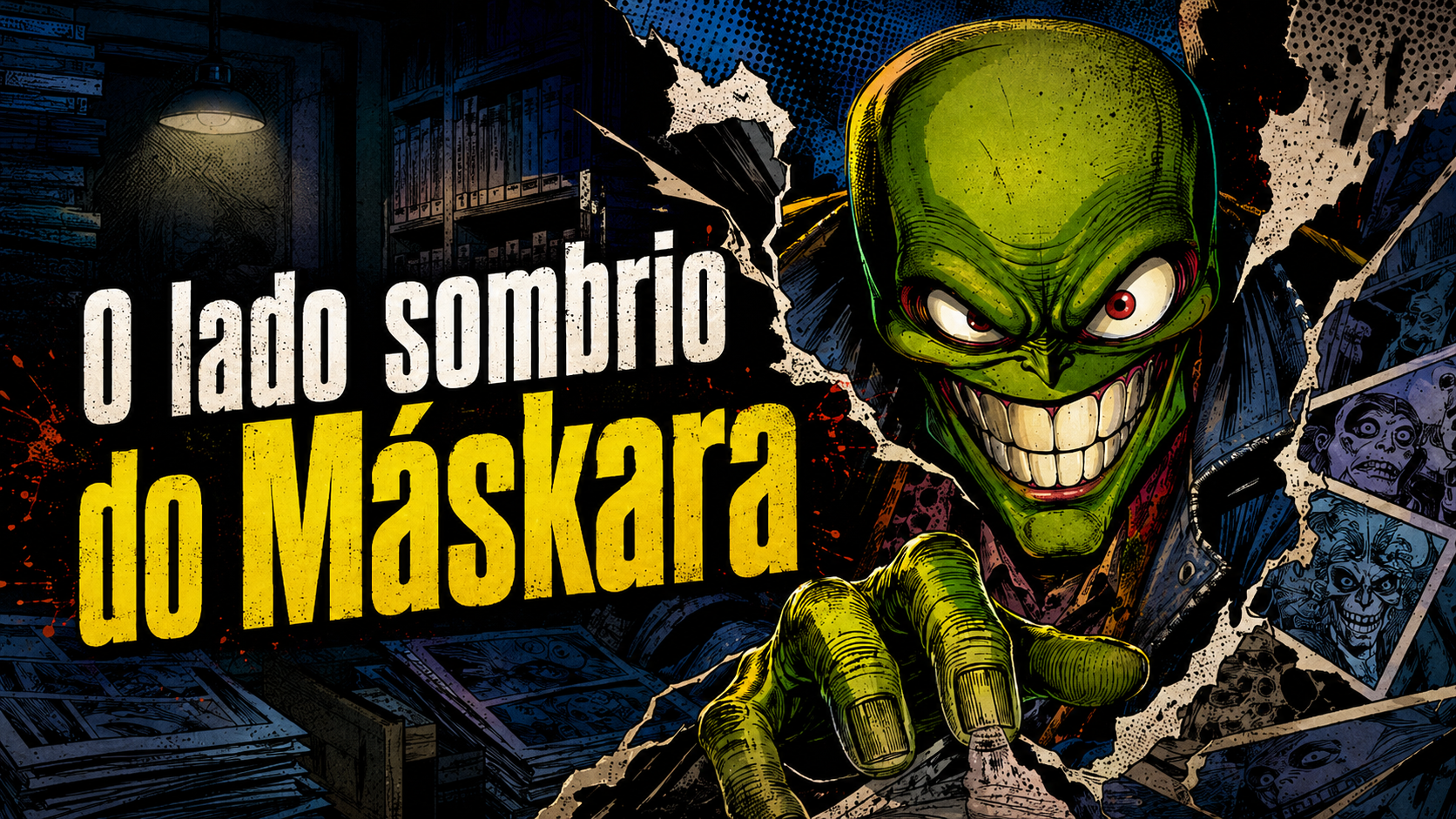 O Máskara antes de virar desenho animado